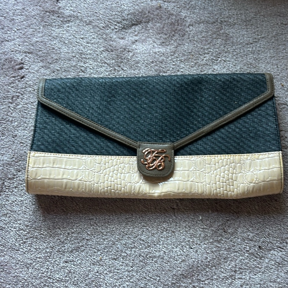 Ted Baker  Script Clutch Bag
